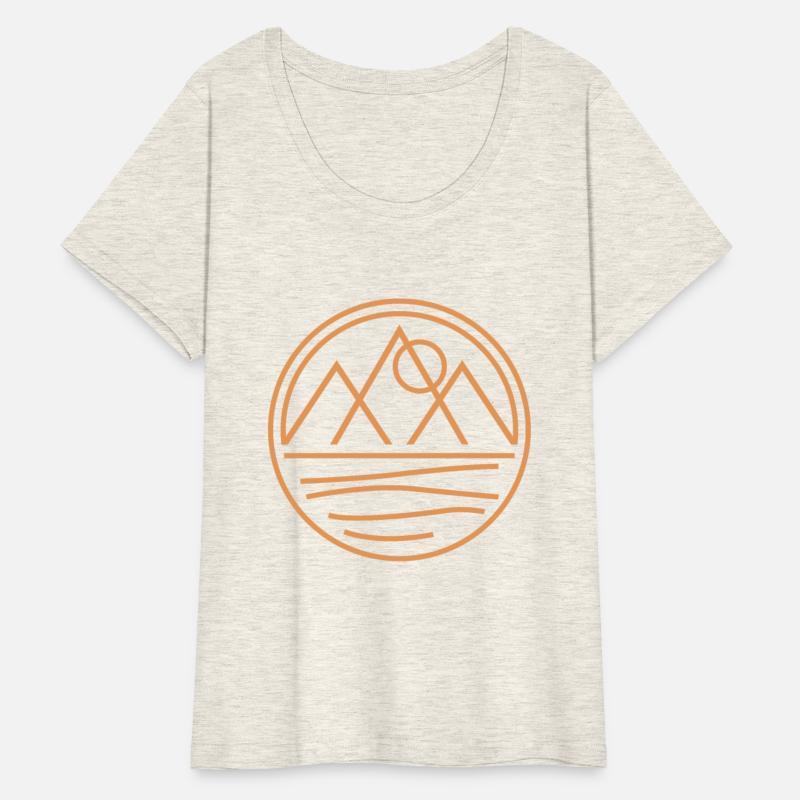 Mountain Sun With River T-Shirt