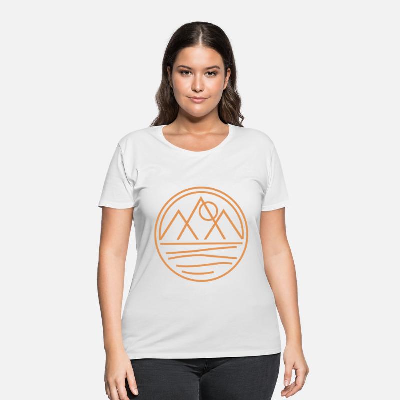 Mountain Sun With River T-Shirt