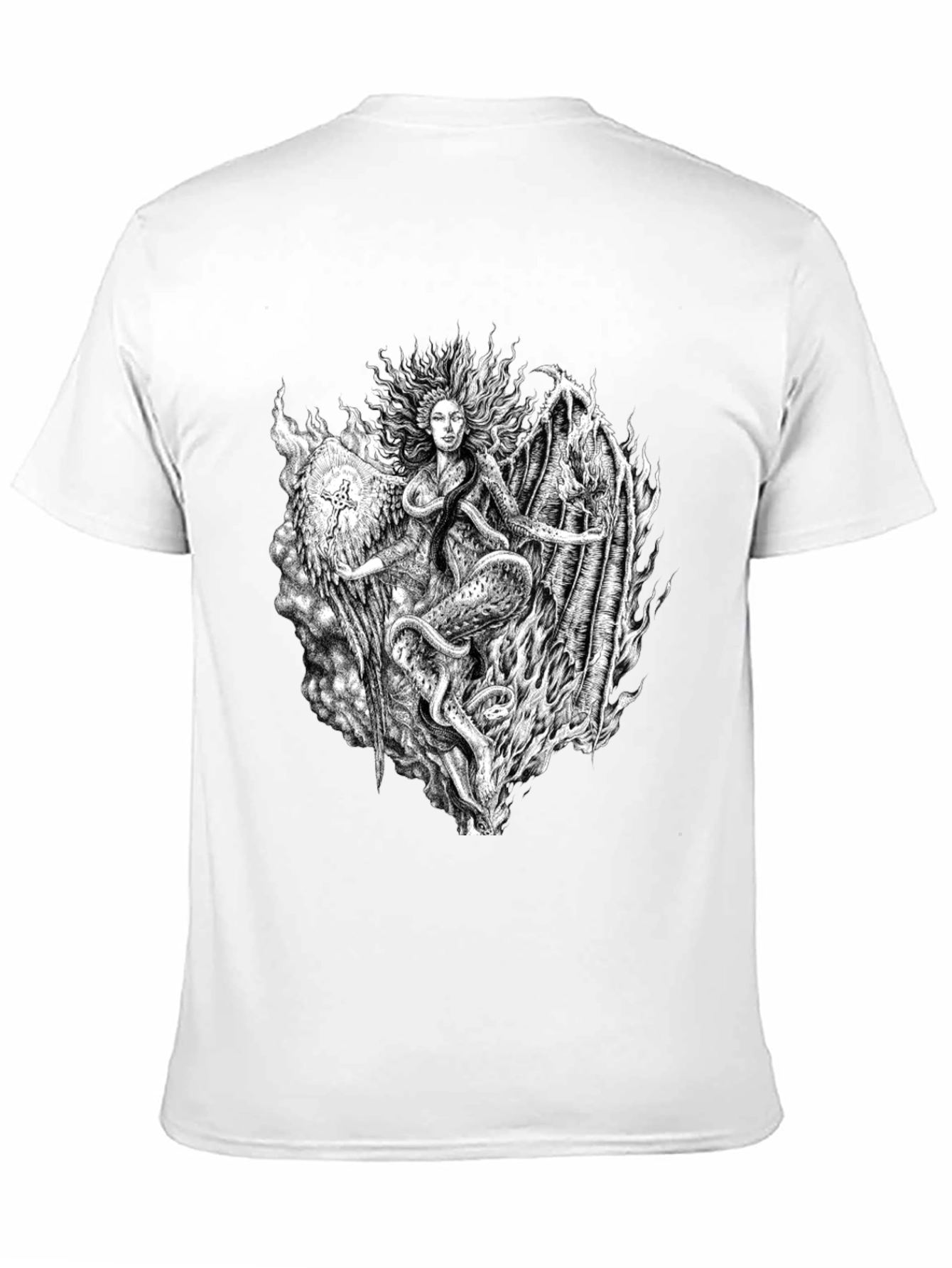 Serpent Queen Graphic Tee - Black