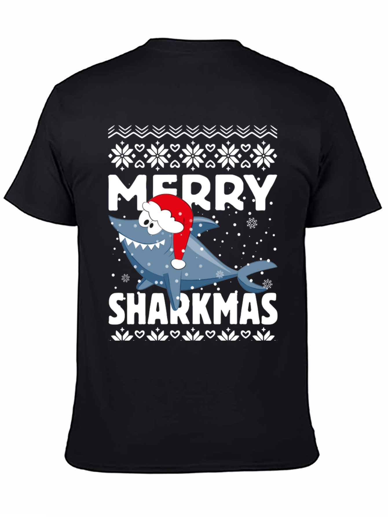 Merry Sharkmas Holiday T-Shirt