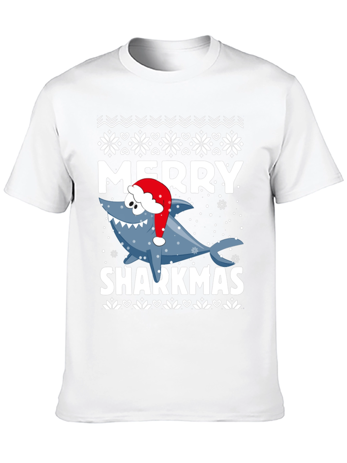 Merry Sharkmas Holiday T-Shirt