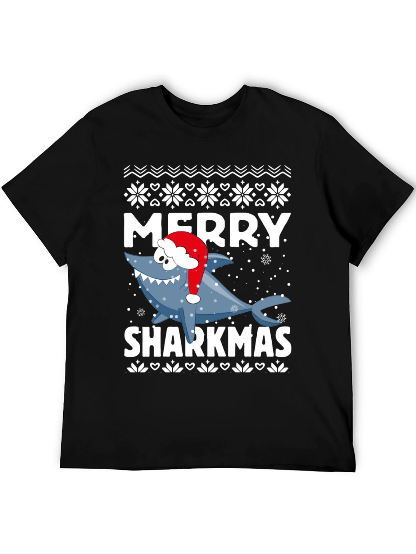 Merry Sharkmas Holiday T-Shirt