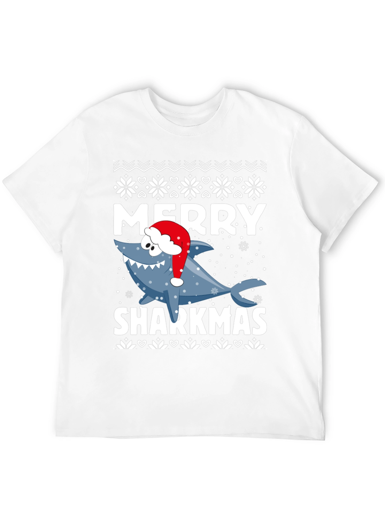 Merry Sharkmas Holiday T-Shirt