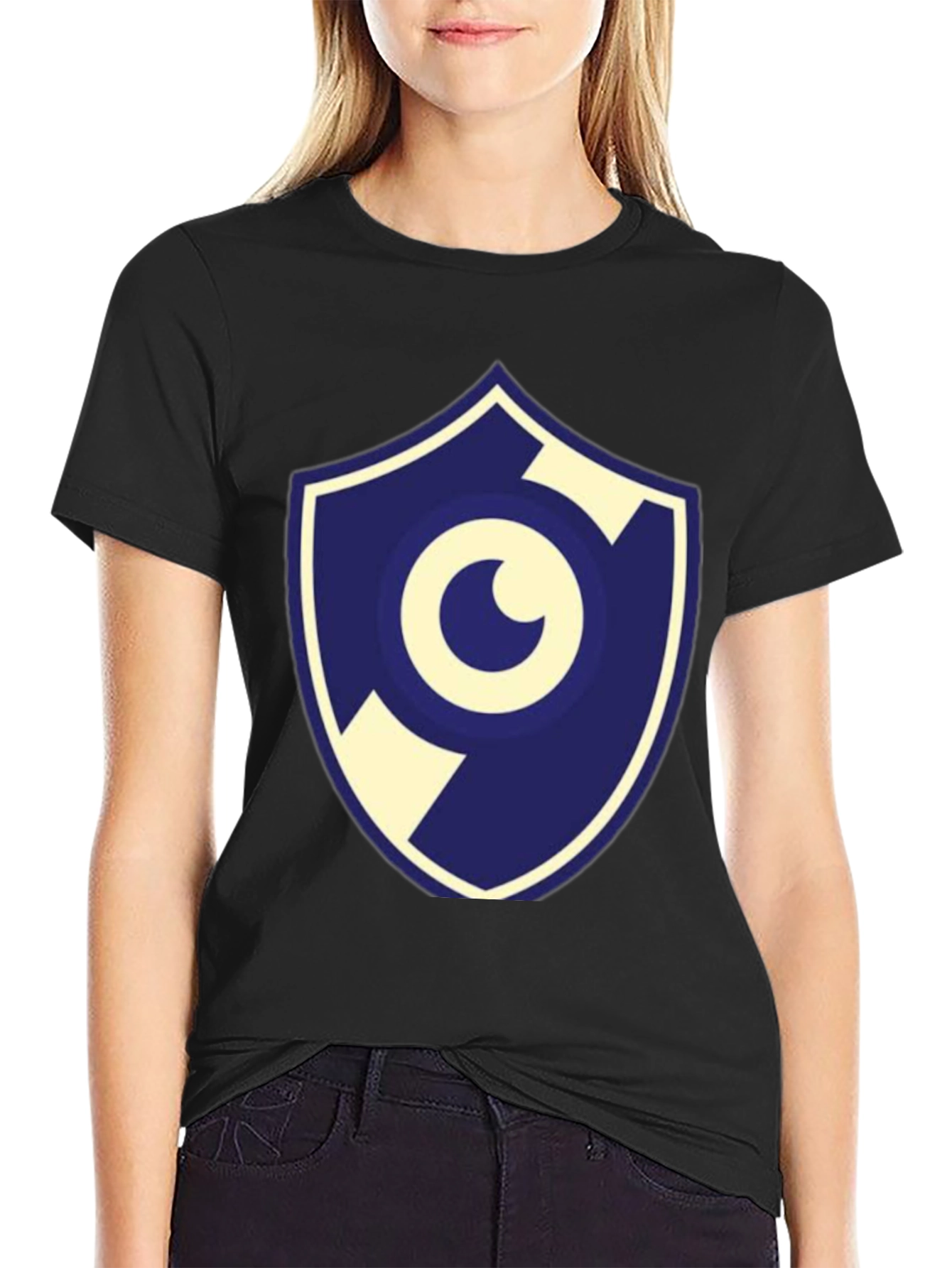 Eye Shield Graphic Tee - Mens Black T-Shirt