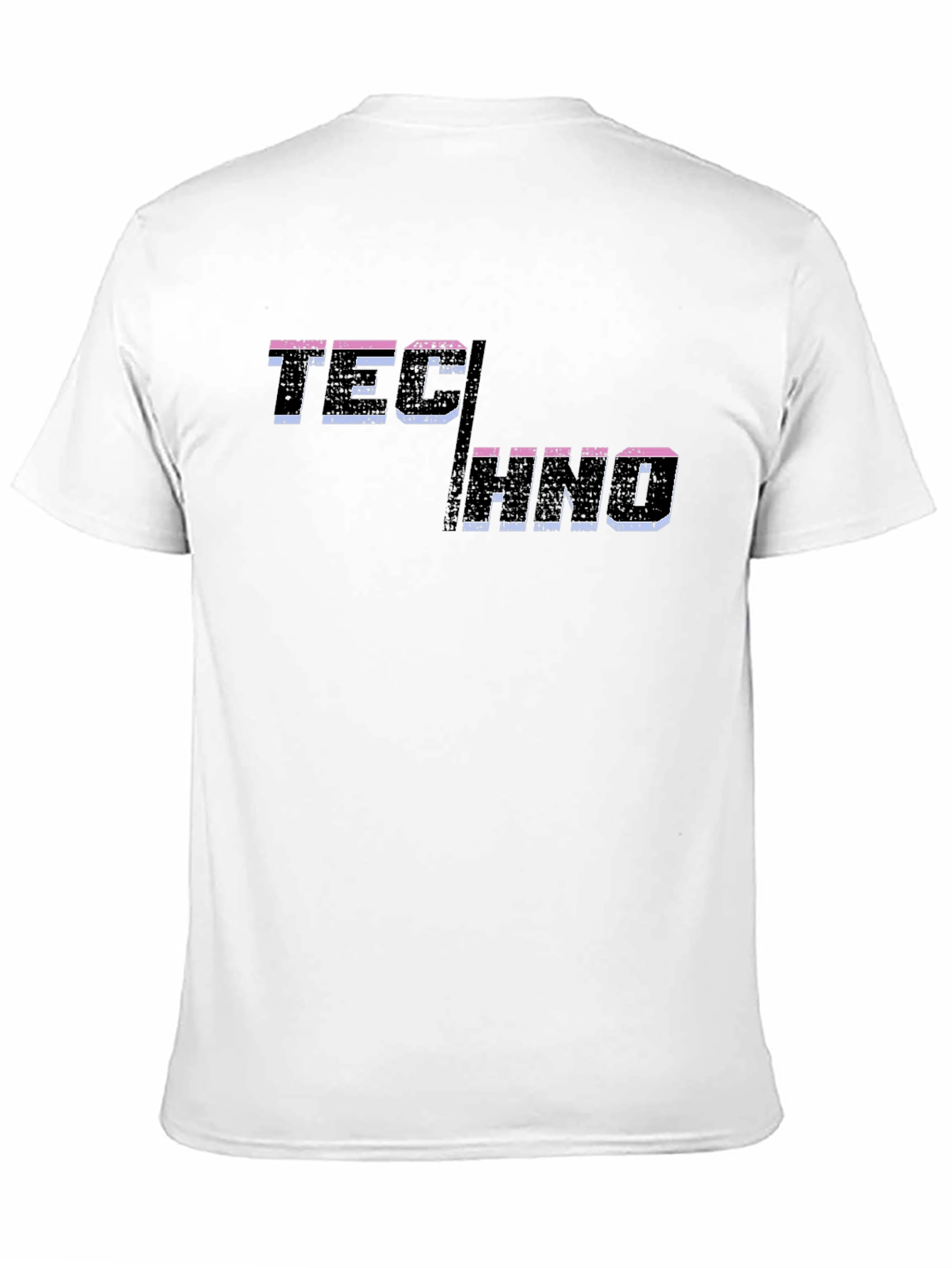 Techno Graphic T-Shirt - Black