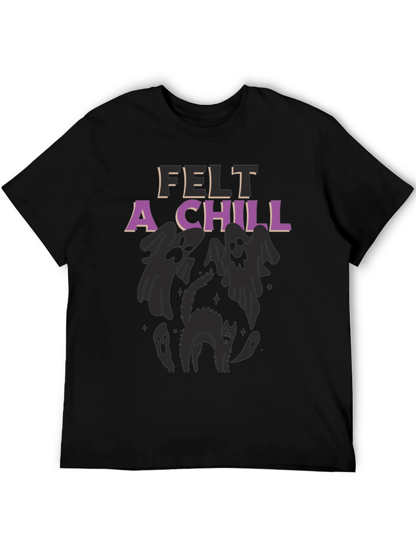 Felt A Chill Halloween Graphic Tee