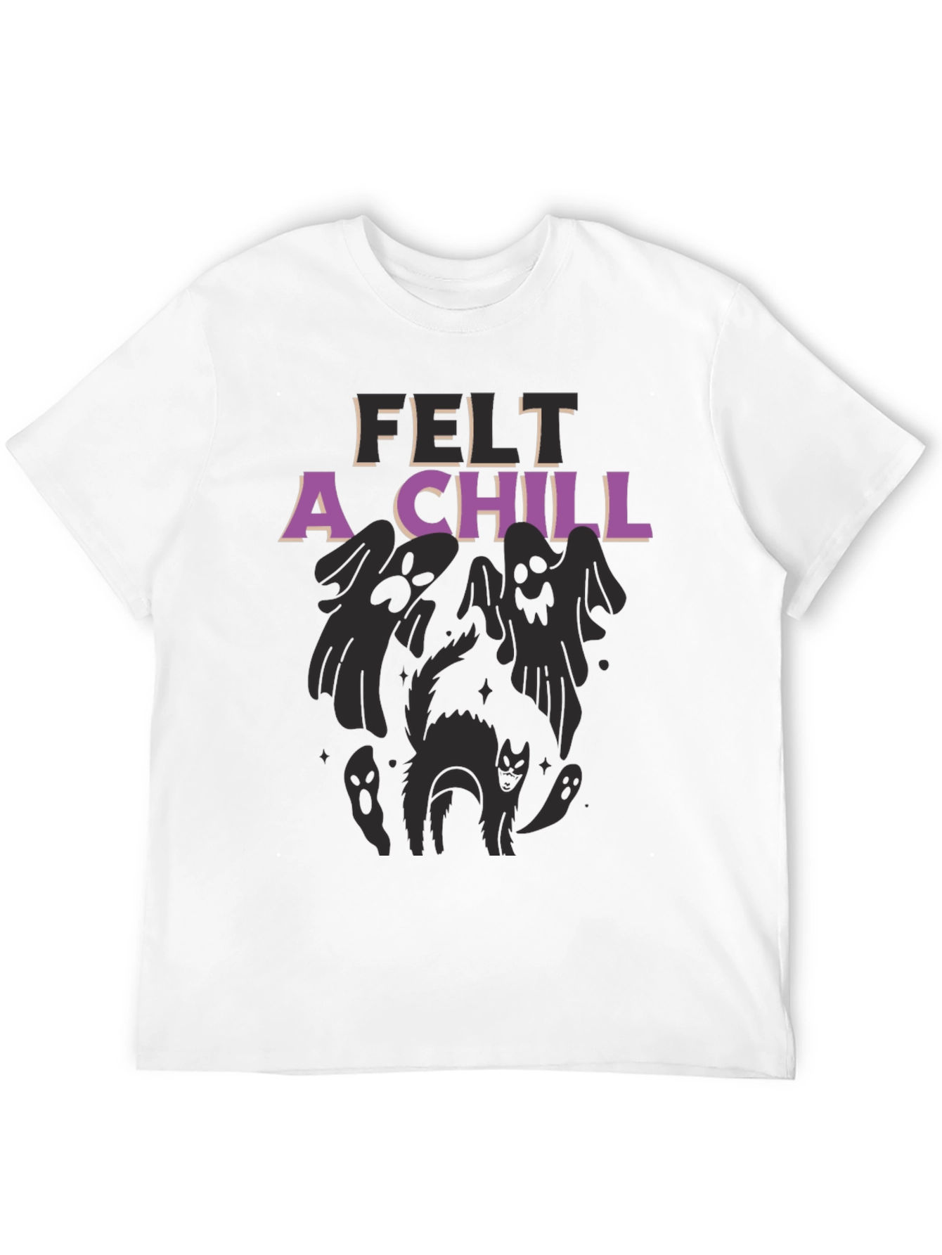 Felt A Chill Halloween Graphic Tee