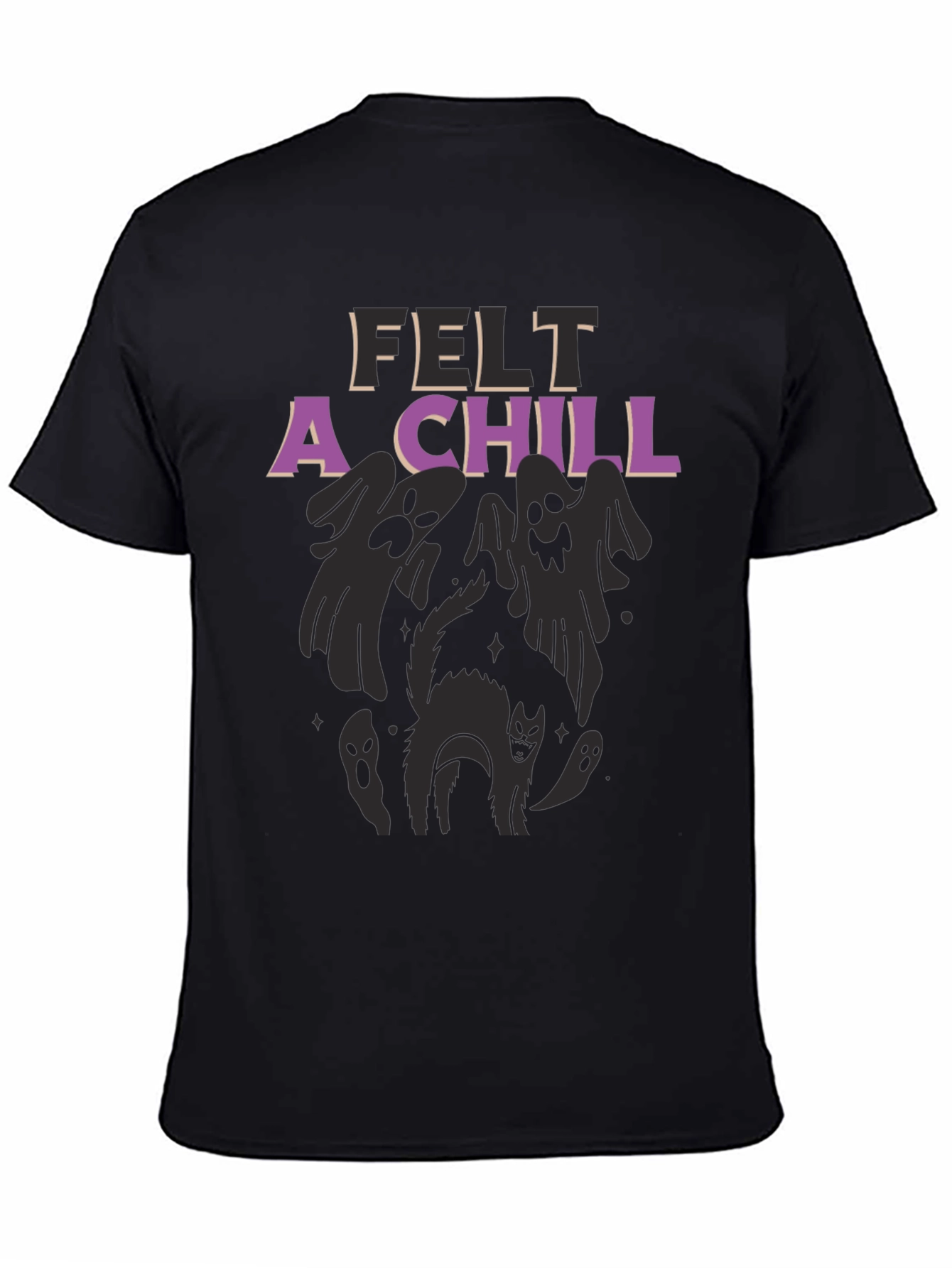 Felt A Chill Halloween Graphic Tee