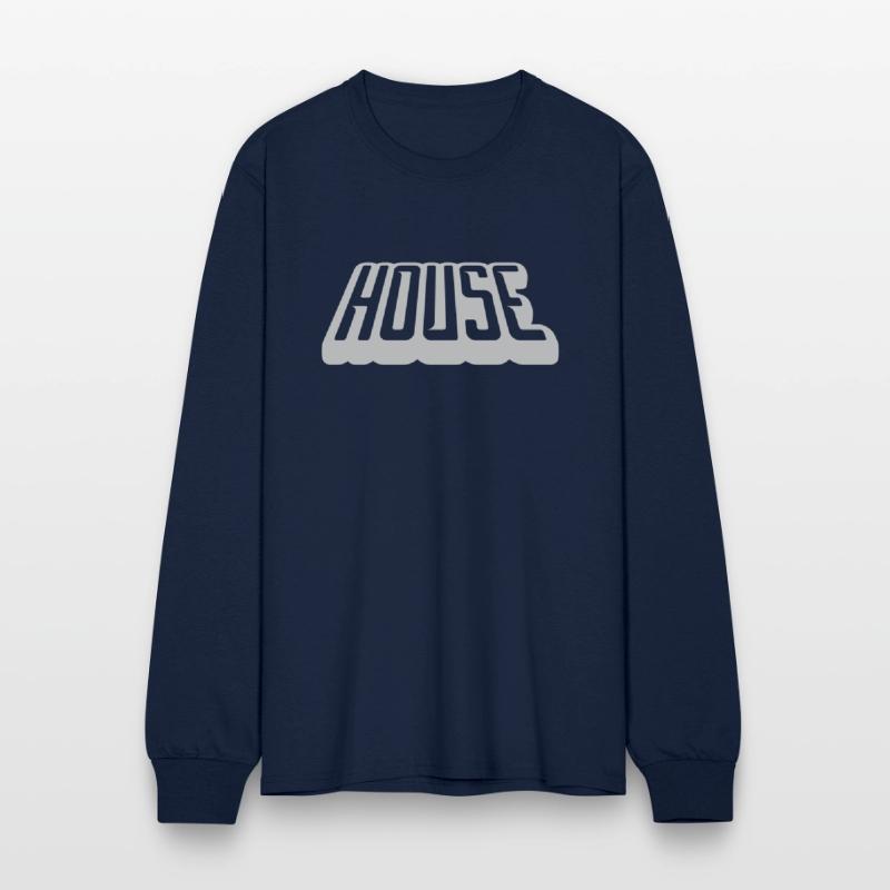 music house lettering logo