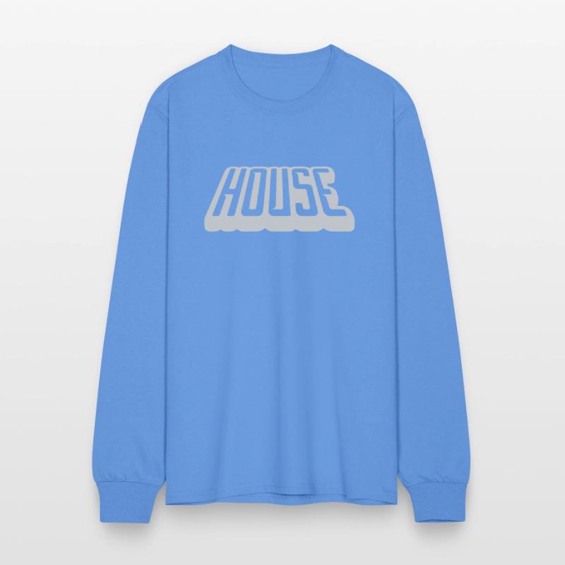 music house lettering logo