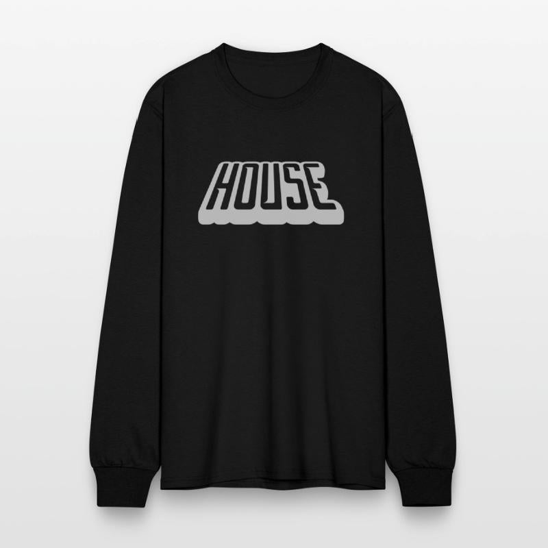 music house lettering logo
