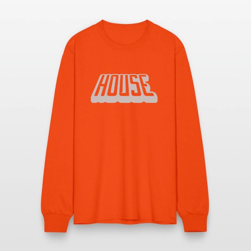 music house lettering logo