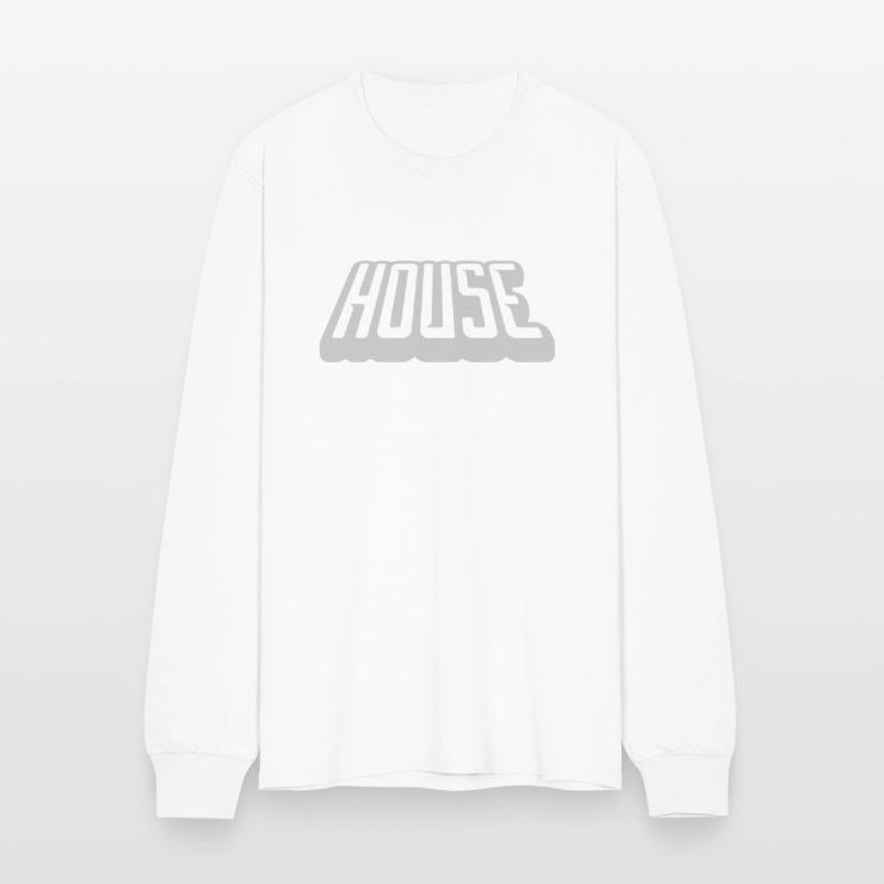 music house lettering logo
