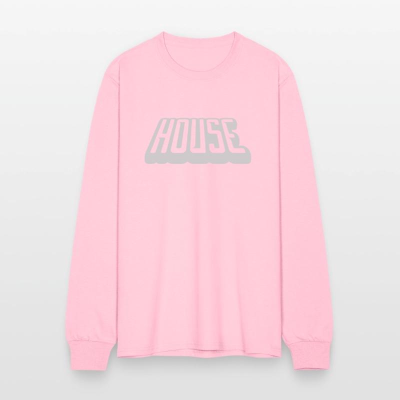 music house lettering logo