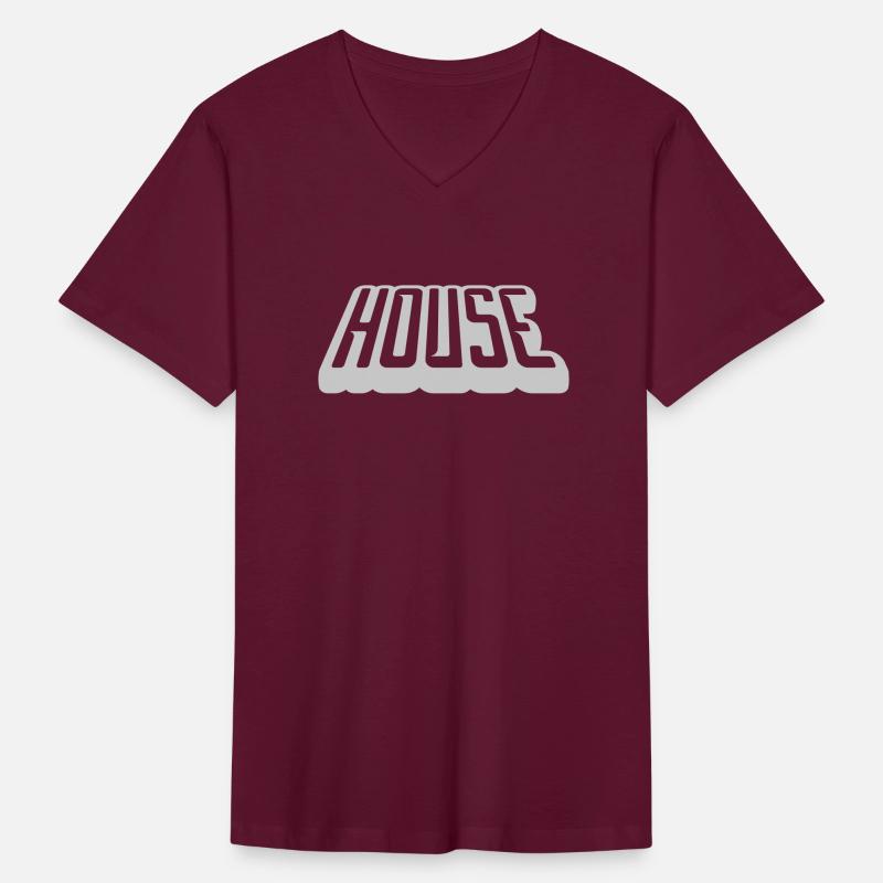 music house lettering logo