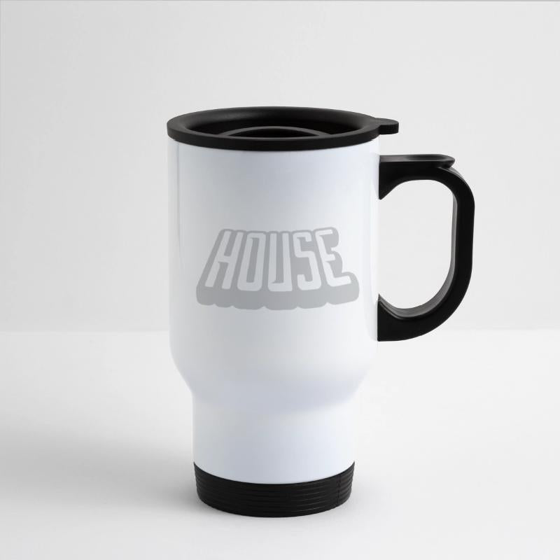 music house lettering logo