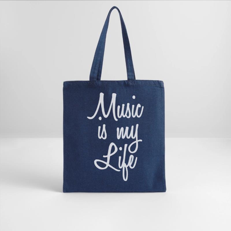 Music is my Life Love Text Saying Club Party Dance