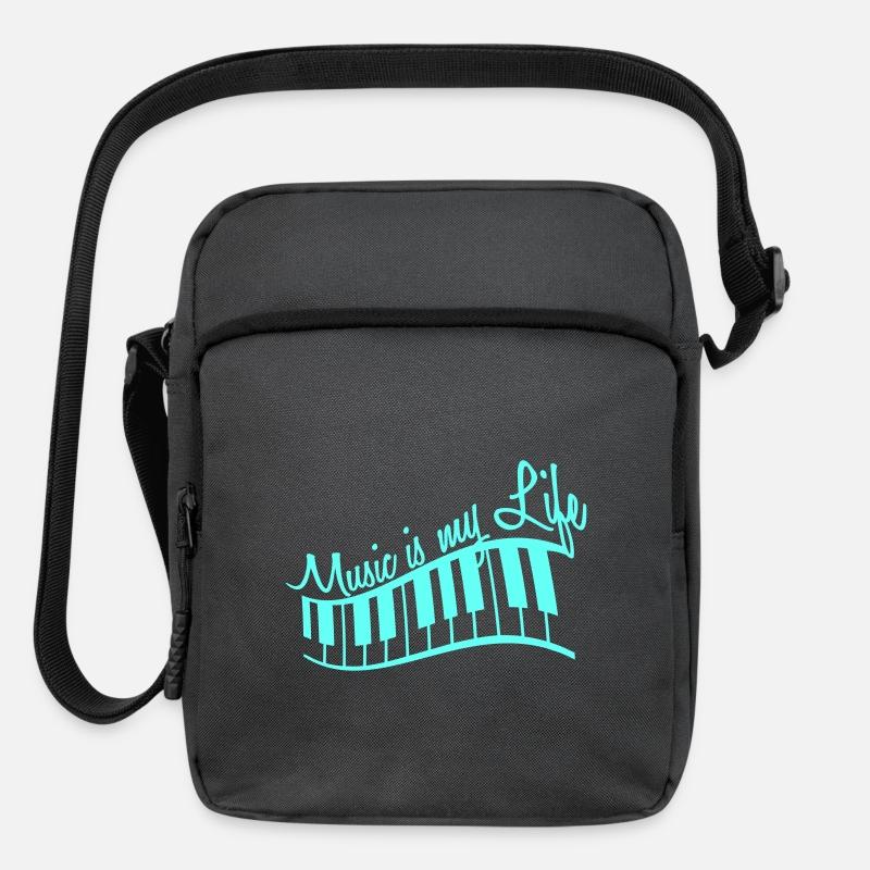 Music is my Life Text Keyboard Piano Love Party