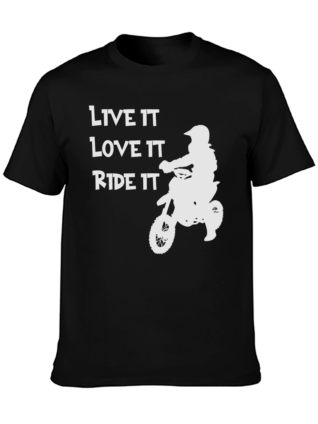 Live It Love It Ride It - Motocross T-Shirt