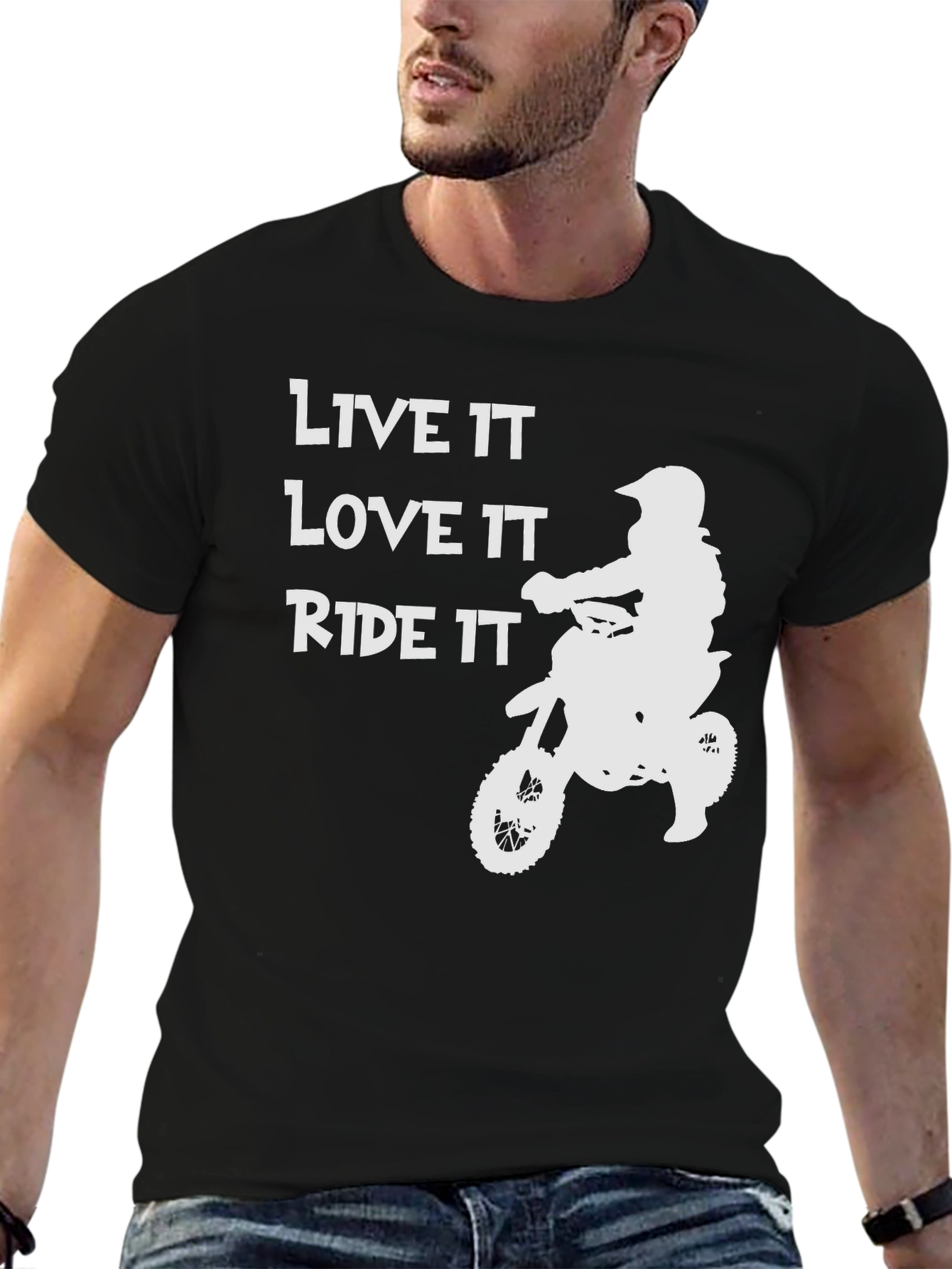 Live It Love It Ride It - Motocross T-Shirt