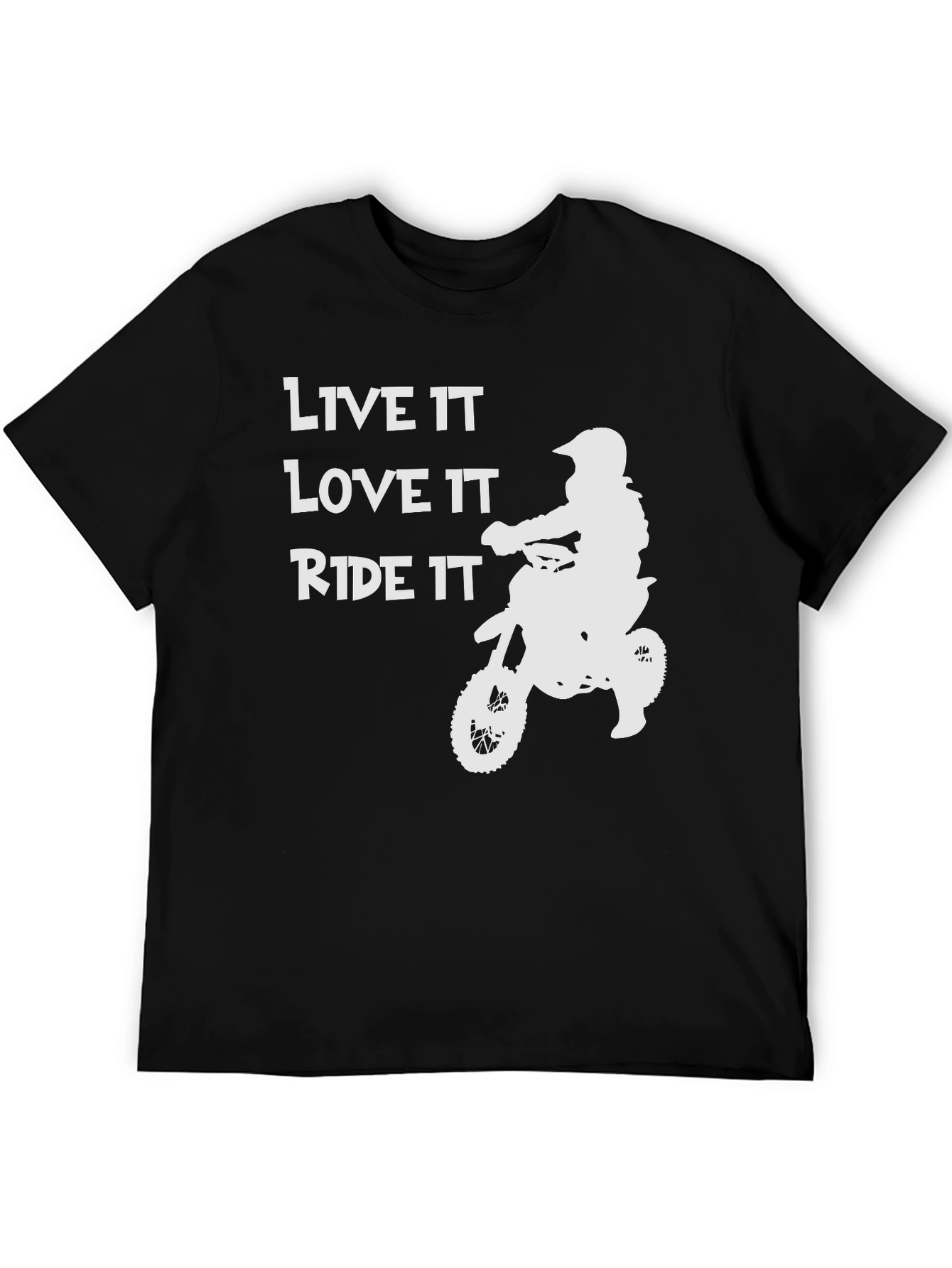 Live It Love It Ride It - Motocross T-Shirt