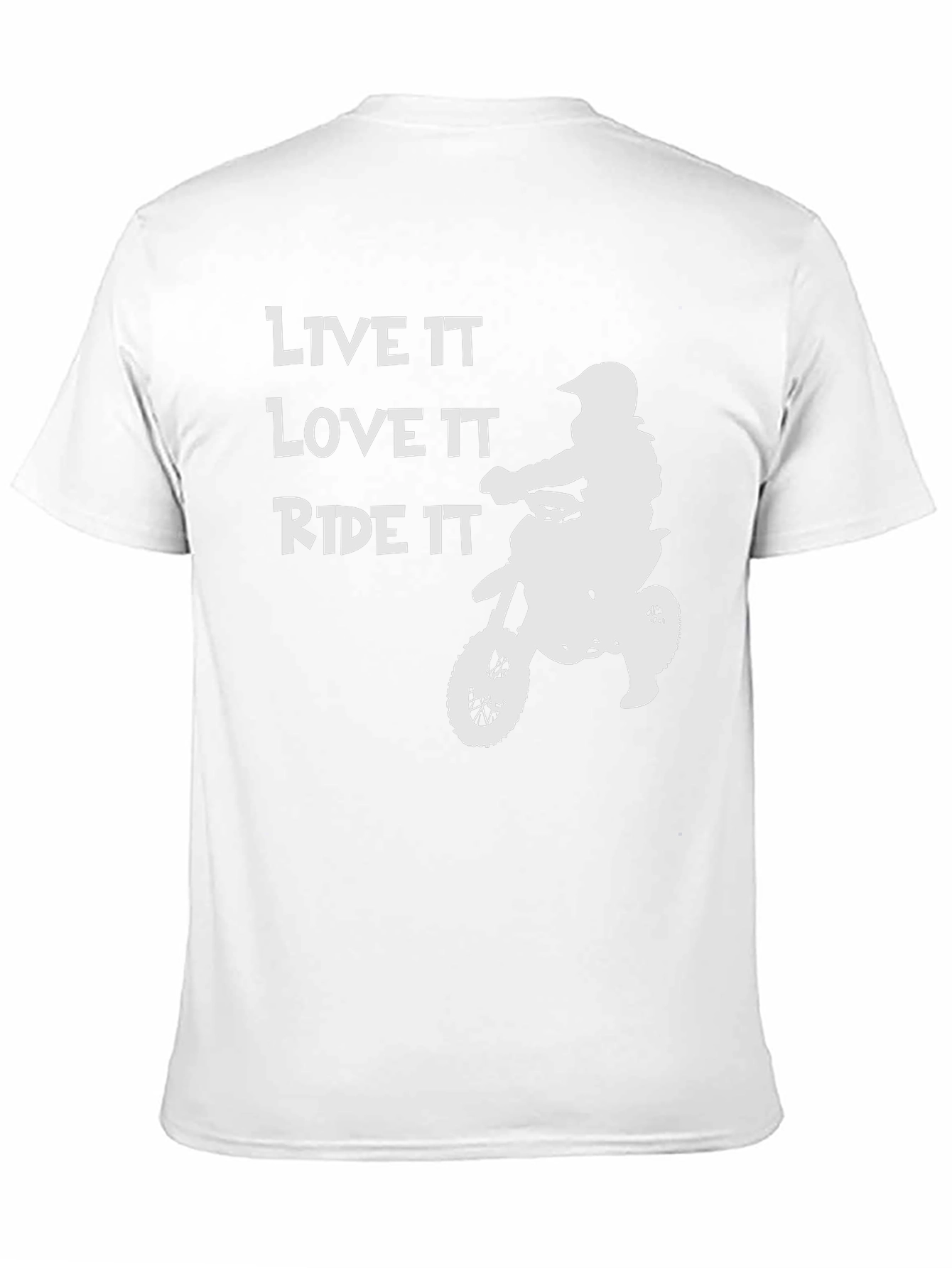 Live It Love It Ride It - Motocross T-Shirt