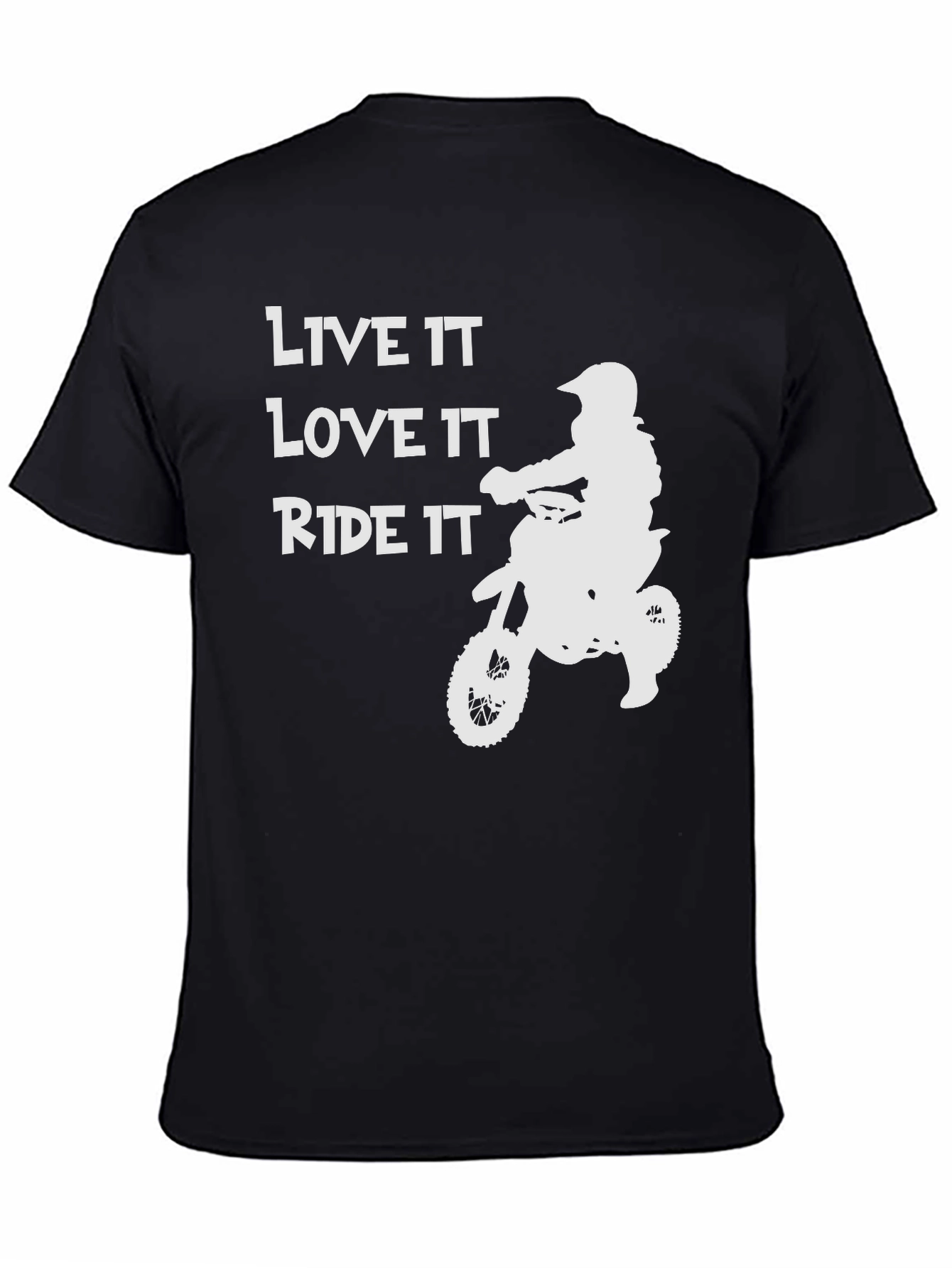 Live It Love It Ride It - Motocross T-Shirt