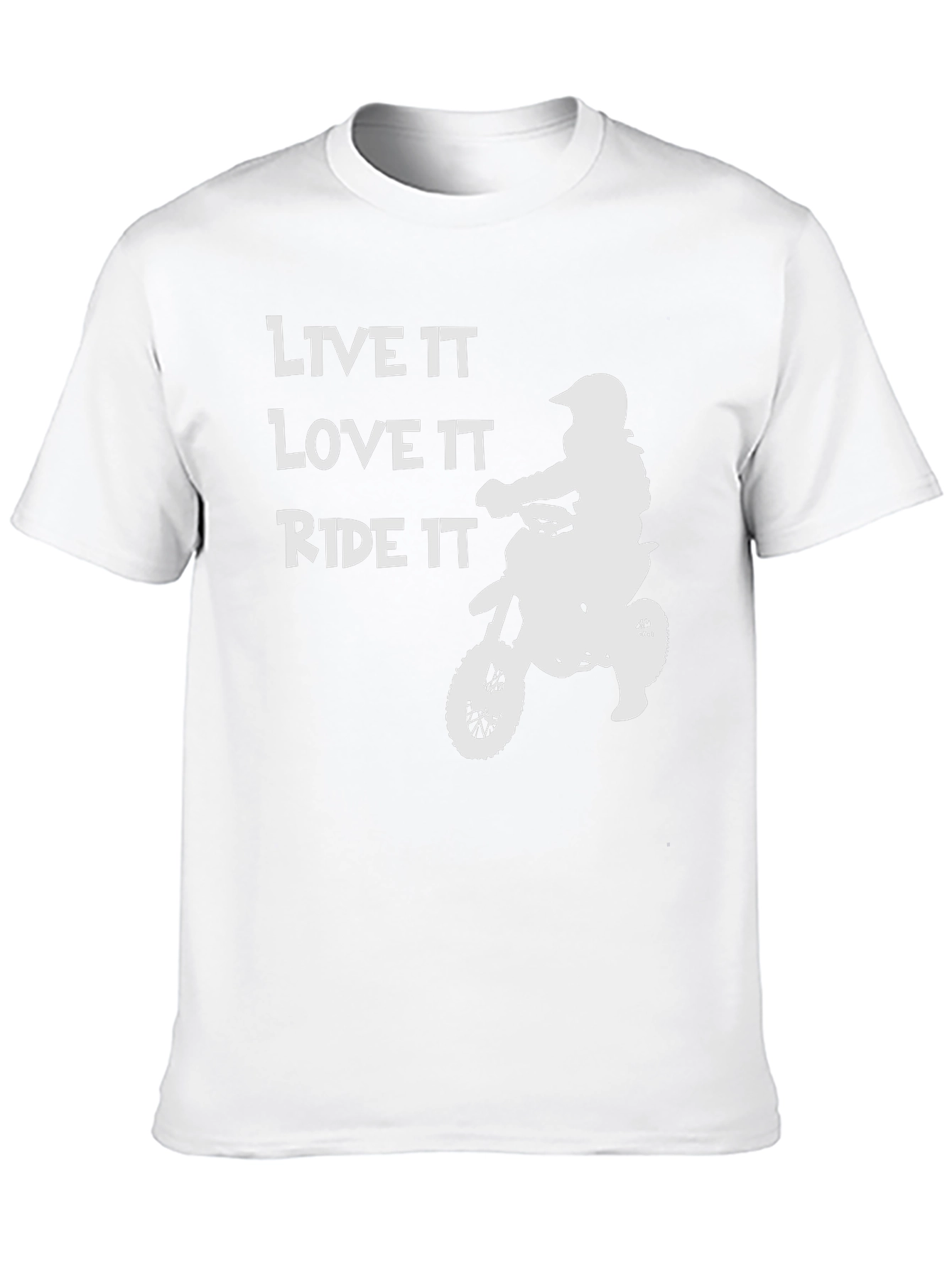 Live It Love It Ride It - Motocross T-Shirt
