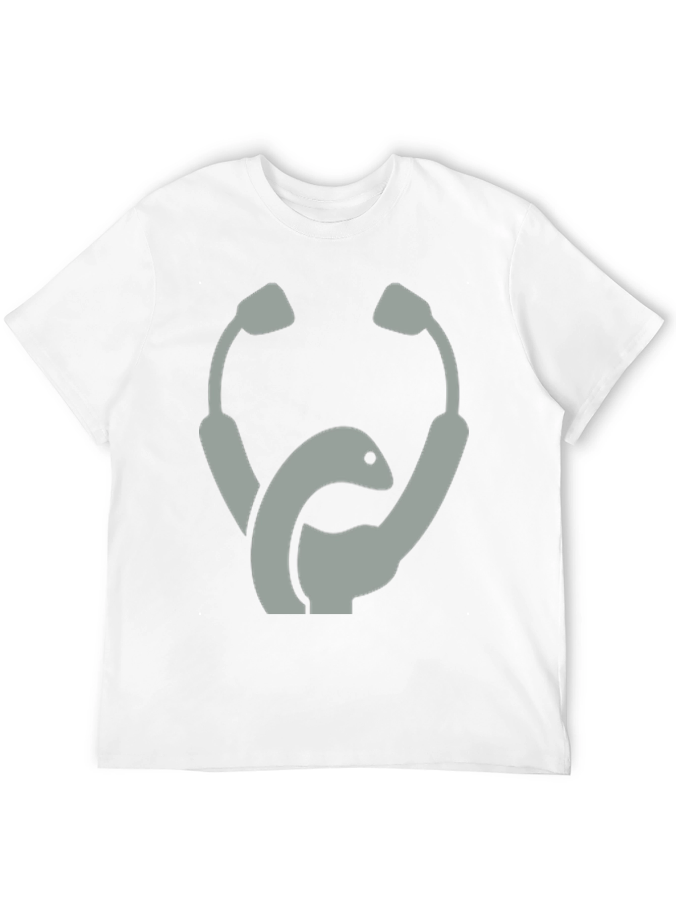 Stethoscope Nessie Black T-Shirt - Novelty Tee