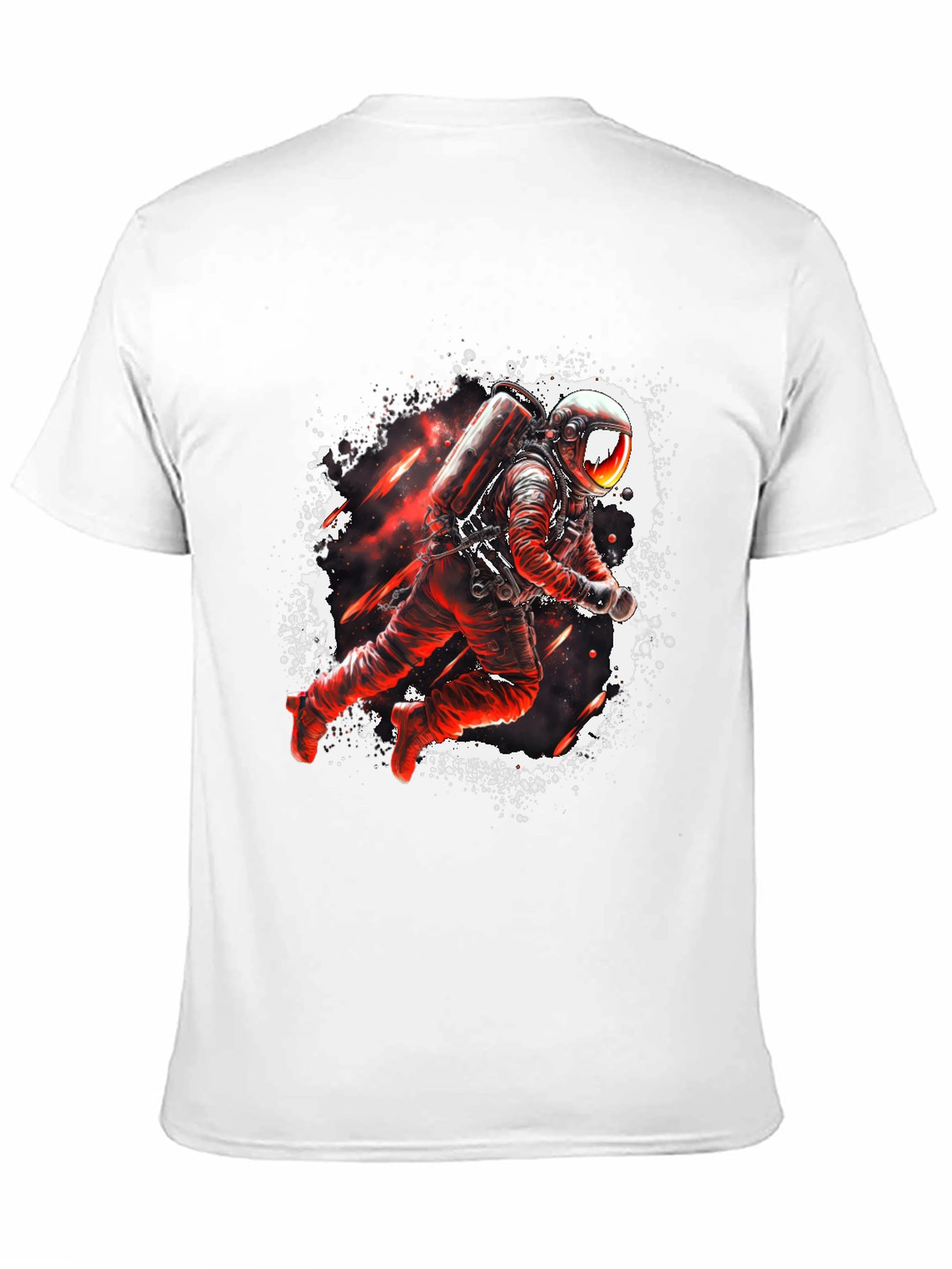 Astronaut Graphic Black T-Shirt