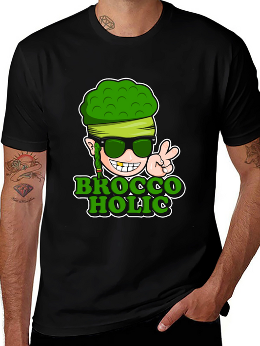 Broccoholic T-Shirt - Funny Broccoli Lover Tee