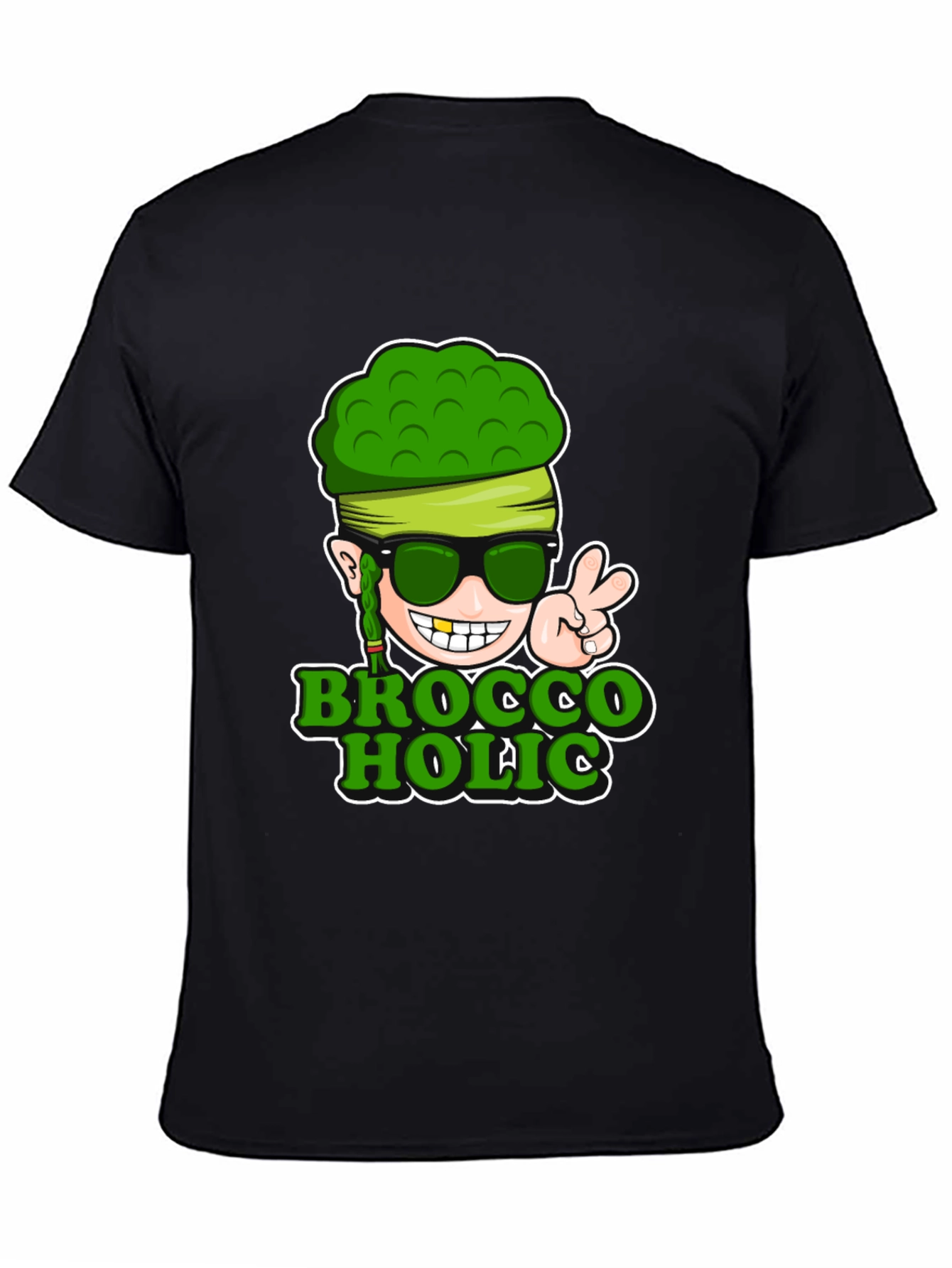 Broccoholic T-Shirt - Funny Broccoli Lover Tee