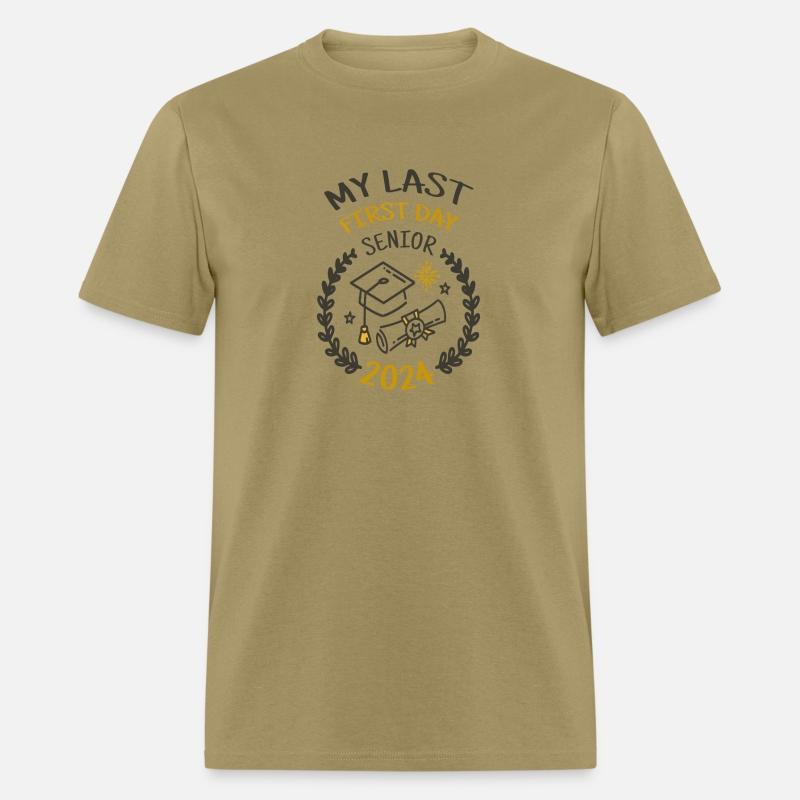 My Last First Day Senior 2024 Cool Design
