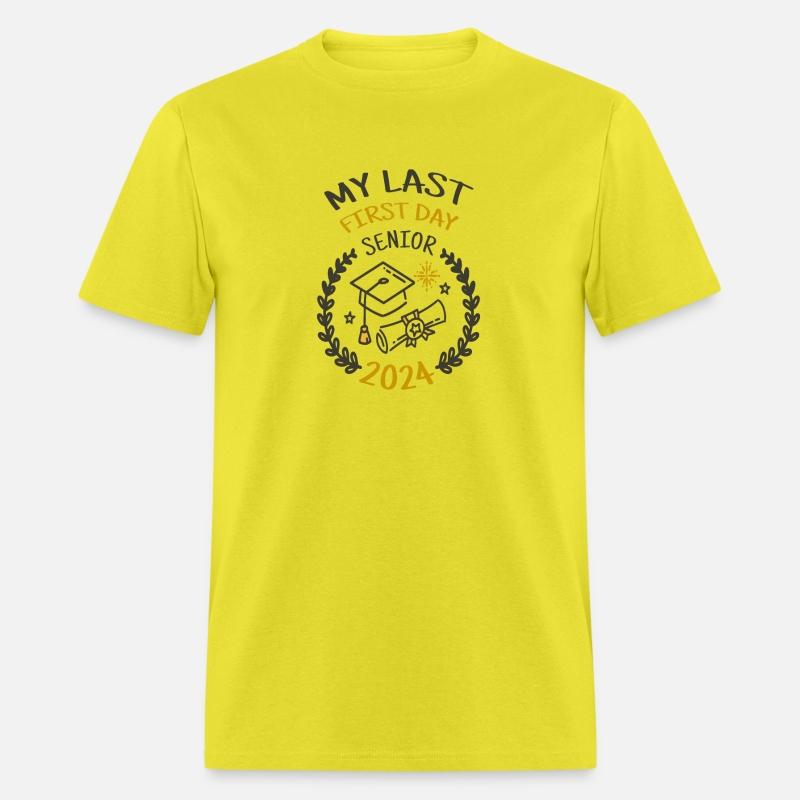 My Last First Day Senior 2024 Cool Design