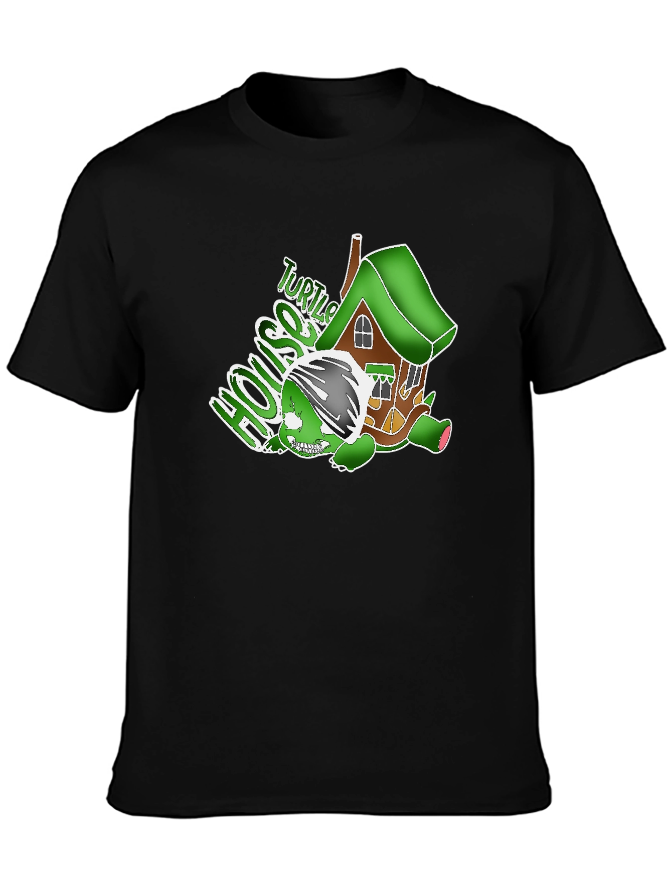 Turtle House Graphic T-Shirt