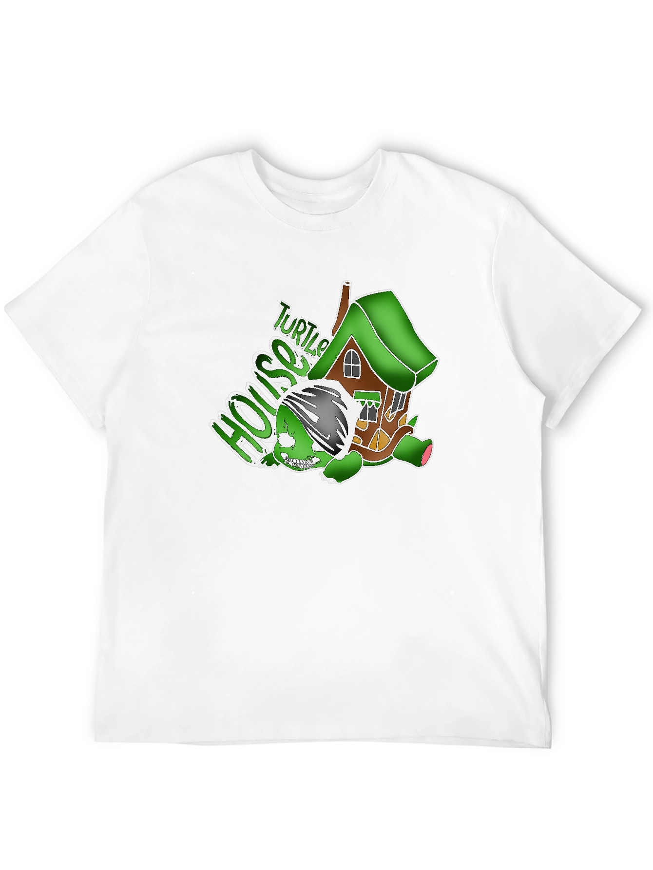 Turtle House Graphic T-Shirt