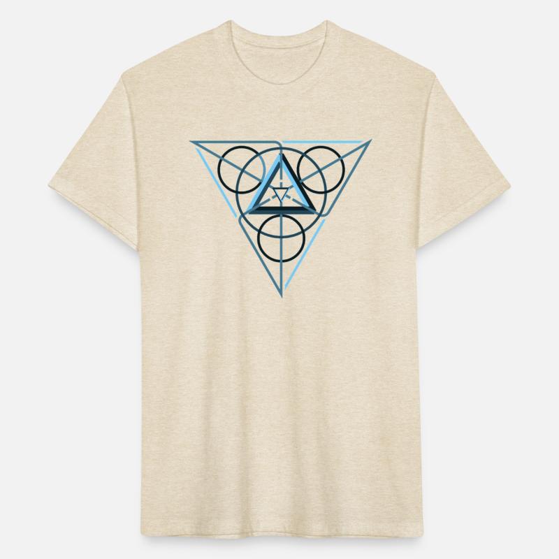 Mysterious Geometric Penrose Triangle T-Shirt2