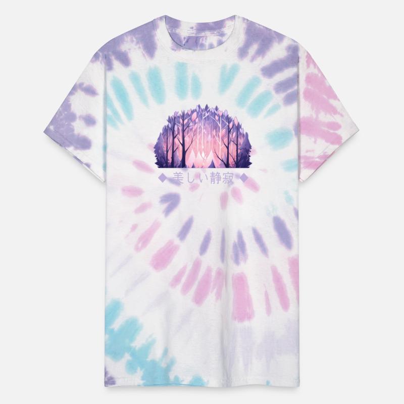 Mystical Moonlit Forest Snag Trees Enchanted Wildl