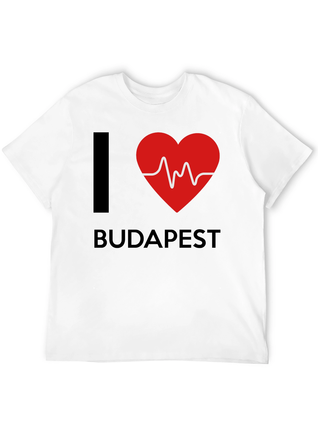 I Heart Budapest Black T-Shirt