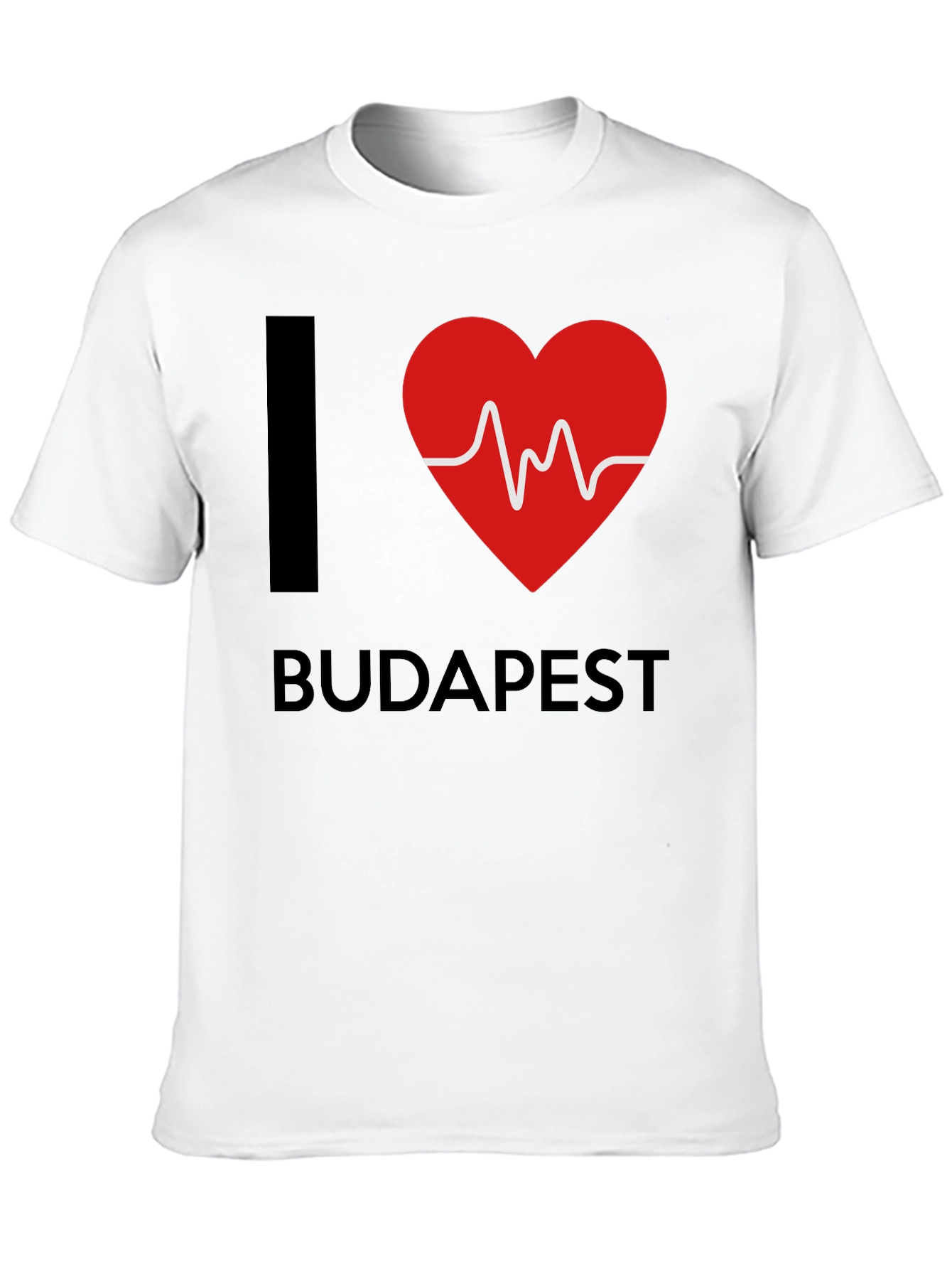 I Heart Budapest Black T-Shirt