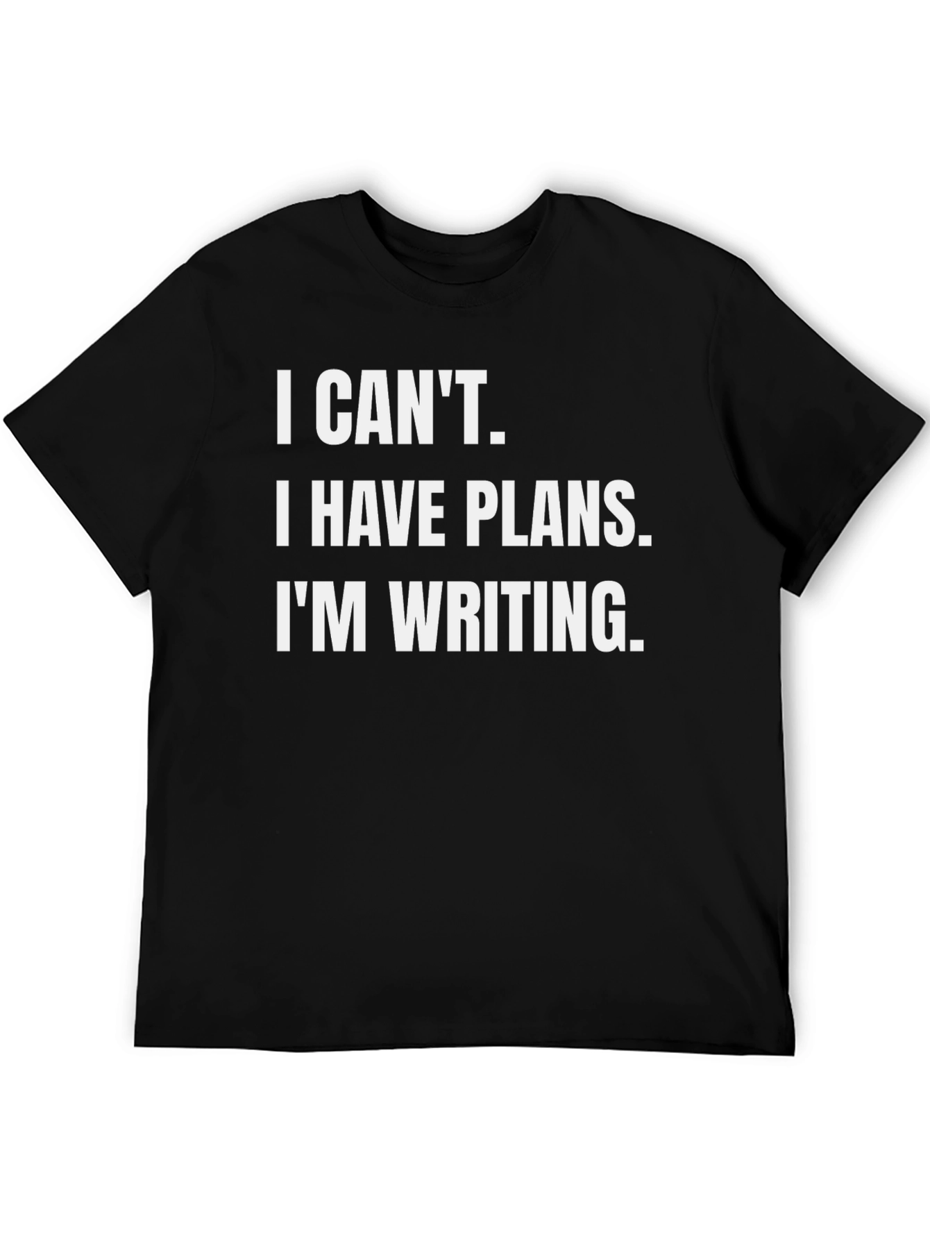 Writers Plans T-Shirt - Funny Author Gift