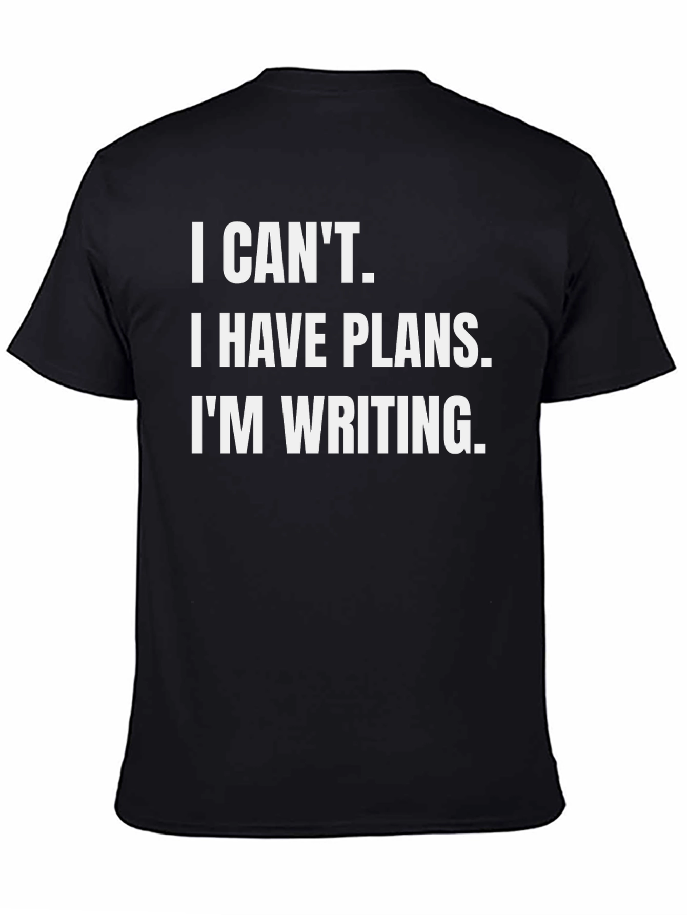Writers Plans T-Shirt - Funny Author Gift