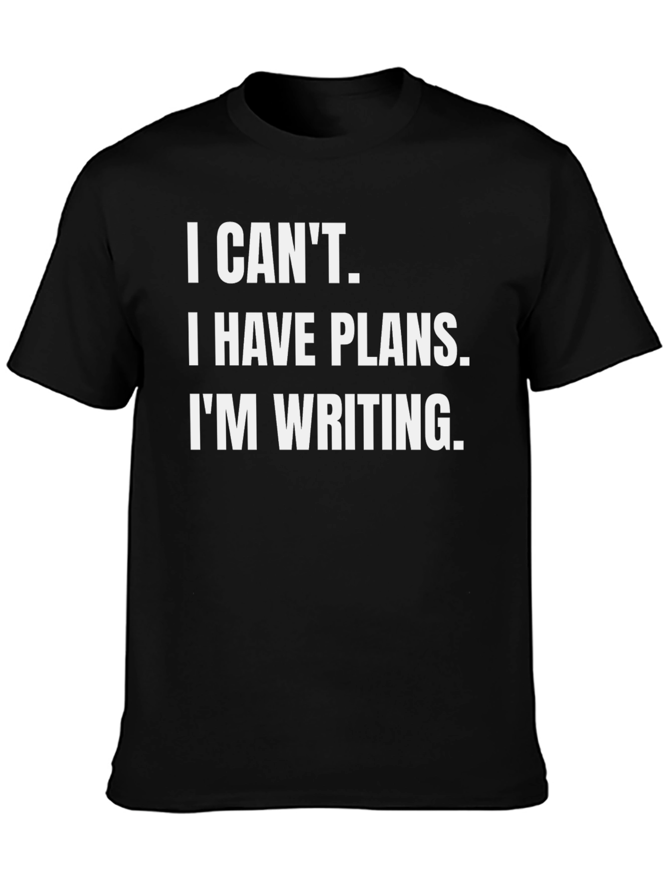 Writers Plans T-Shirt - Funny Author Gift