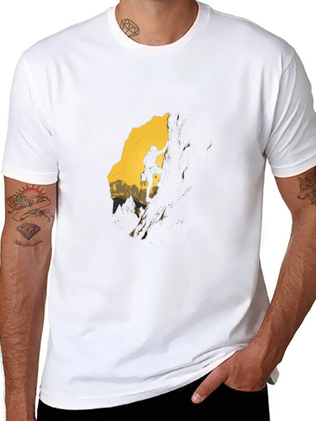 Climbing Adventure Graphic T-Shirt