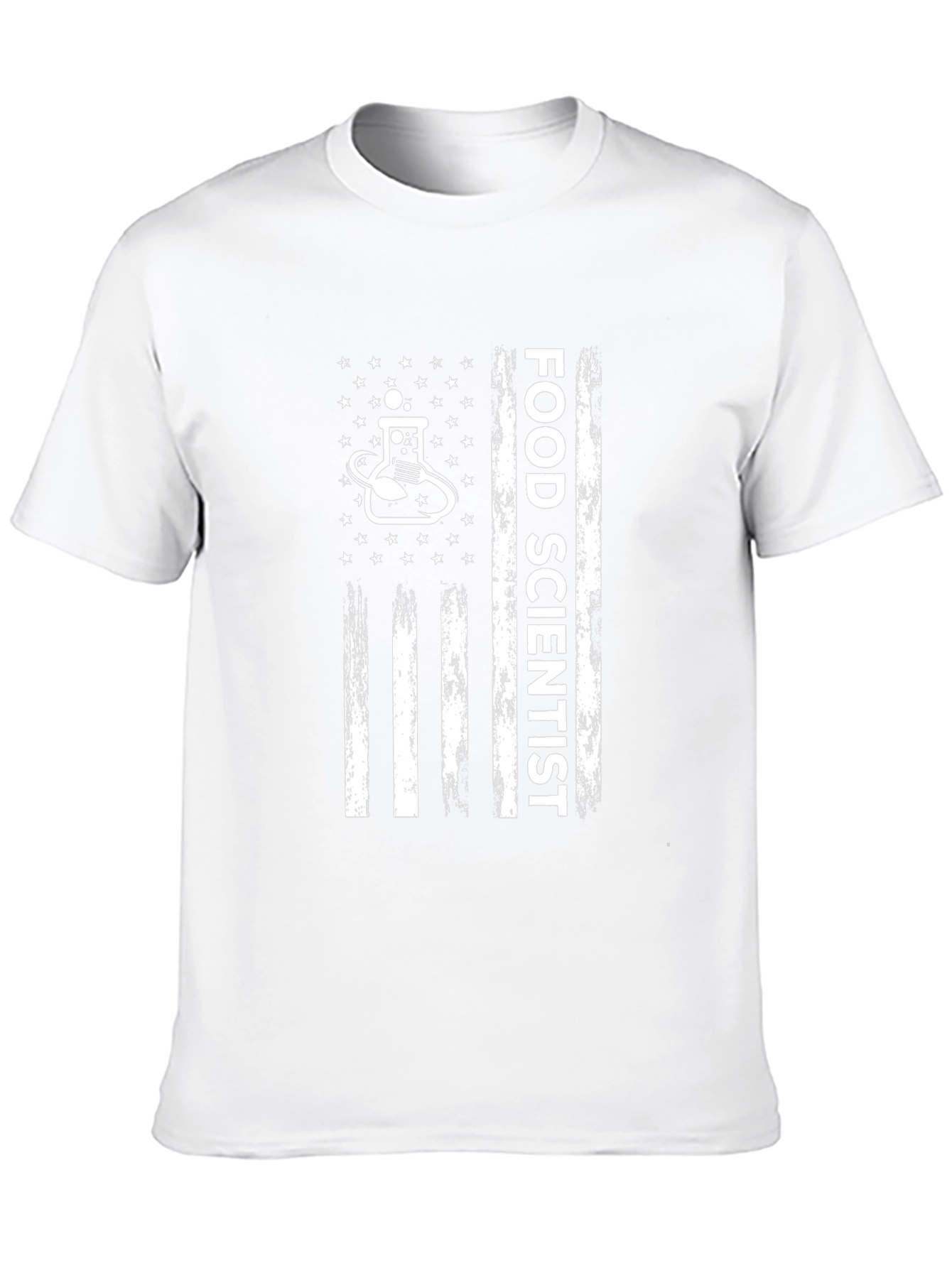 Food Scientist American Flag T-Shirt