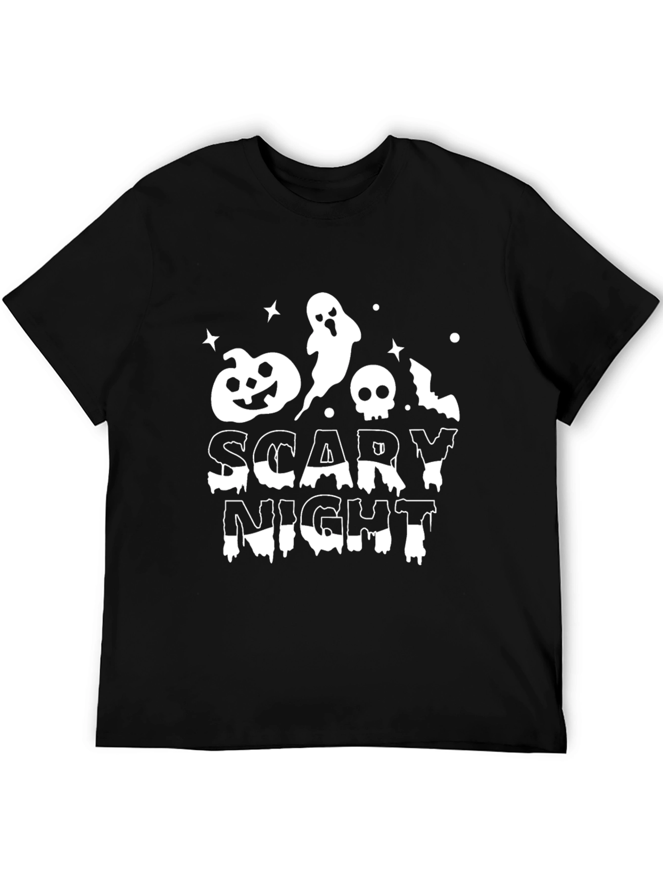 Scary Night Halloween Graphic Tee