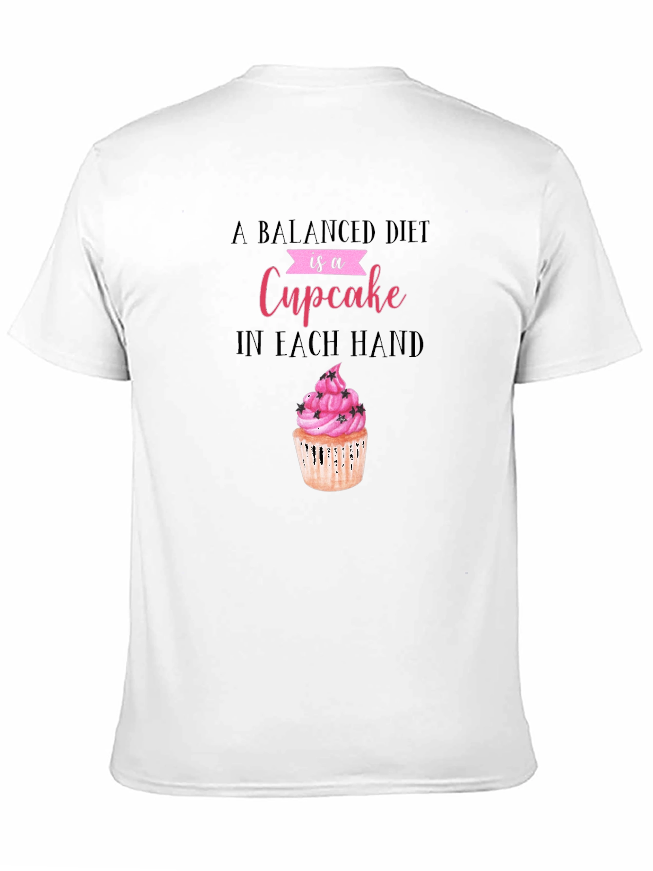 Cupcake Balanced Diet Tee