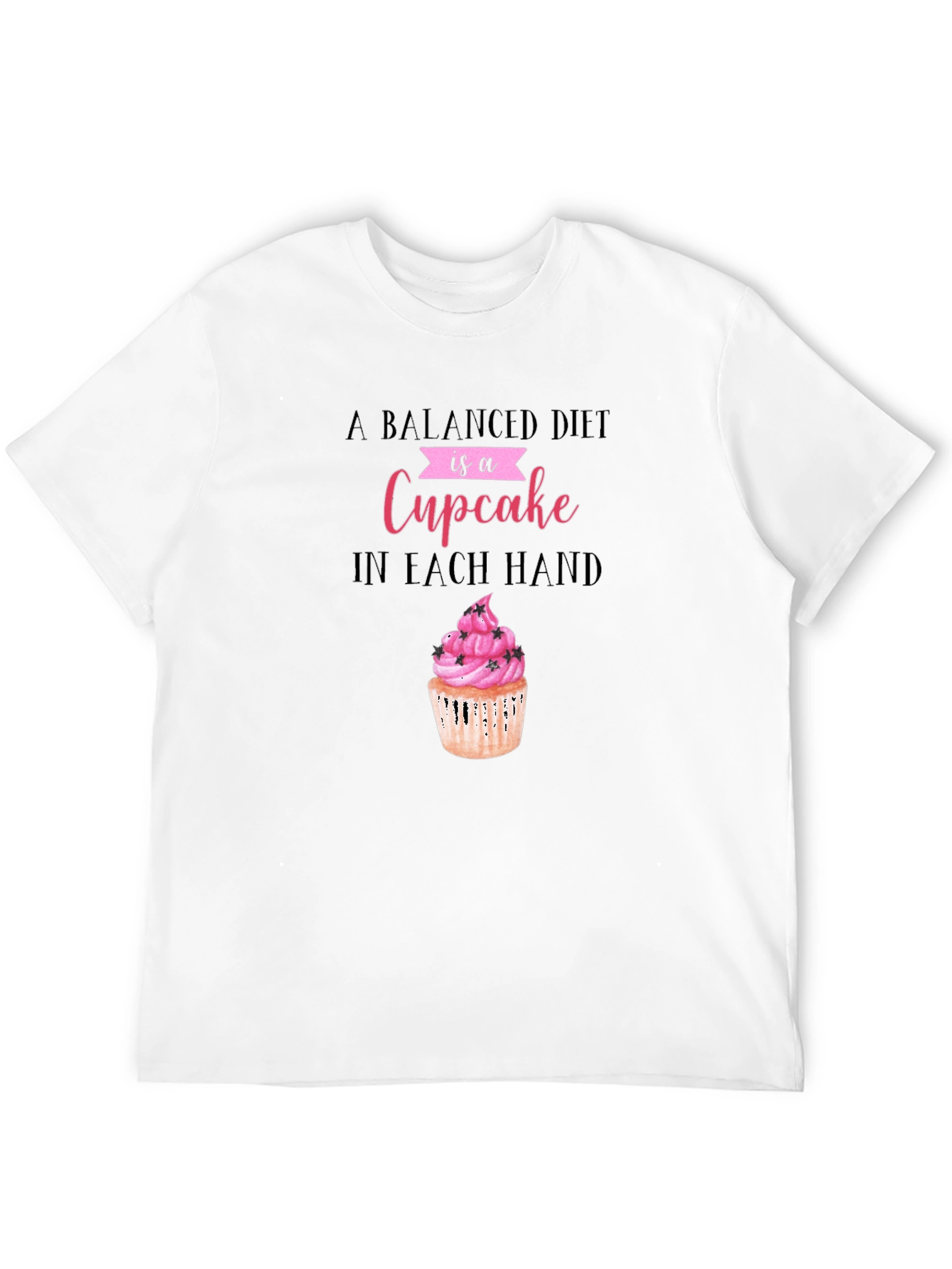 Cupcake Balanced Diet Tee