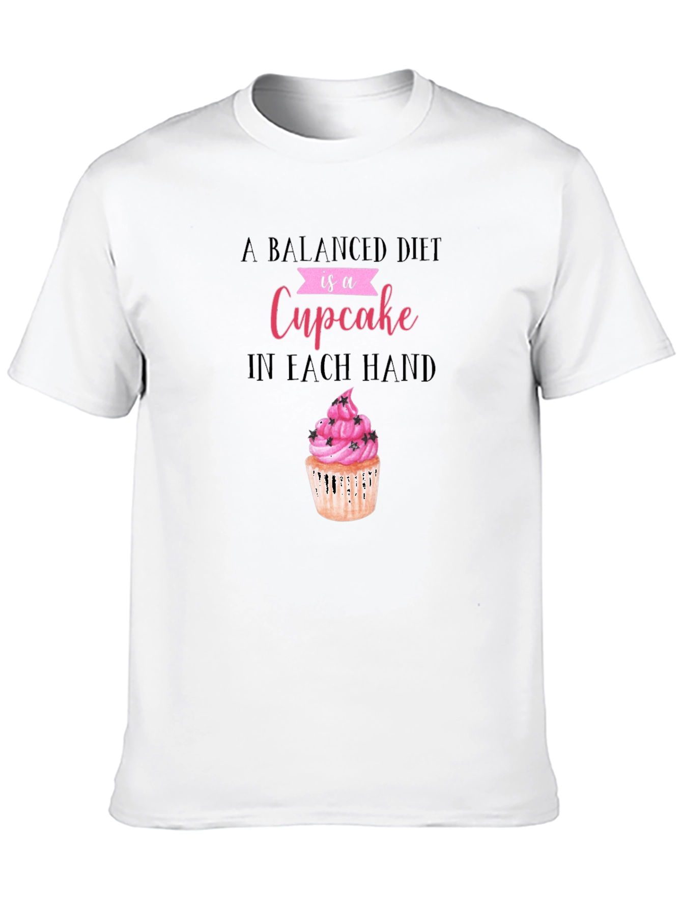 Cupcake Balanced Diet Tee