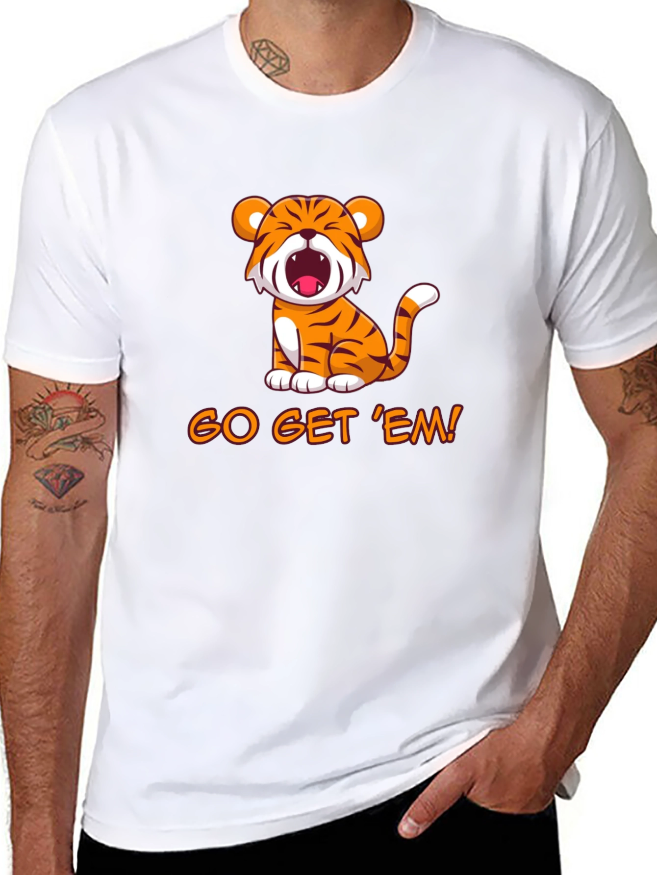 Go Get Em! Tiger Graphic Tee